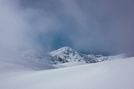 photography of snow covered mountain thumbnail