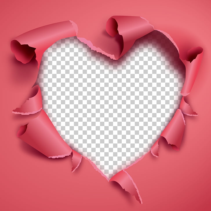 Heart Valentine's Day , heart, heart illustration PNG clipart