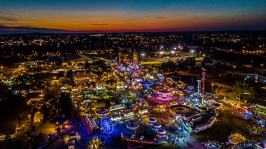 aerial photography of city thumbnail