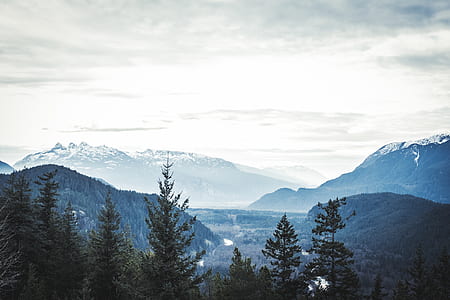 valley surrounded with mountain thumbnail