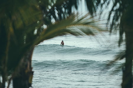 woman surfing on body of waer thumbnail