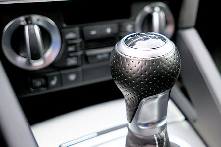 black and gray gear shift knob thumbnail