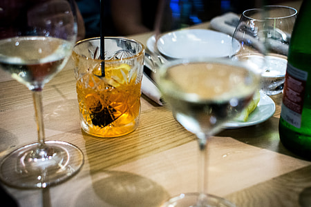 Martini with an orange thumbnail