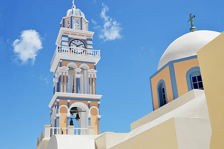 white and brown church thumbnail