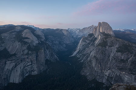 aerial view of mountains thumbnail