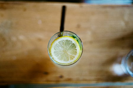 slice of lemon in glass container thumbnail