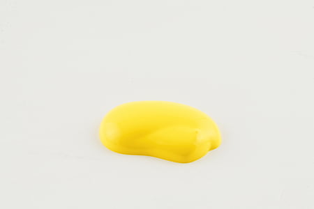 yellow paint on white printer paper thumbnail