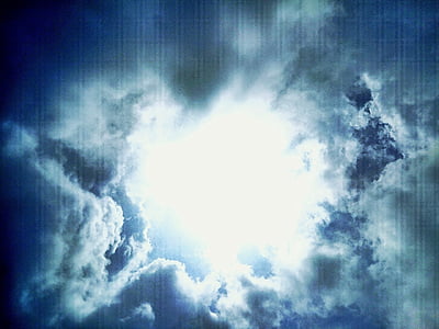 center light with gray clouds surrounded thumbnail