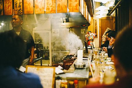 people eating at the fast food restaurant thumbnail