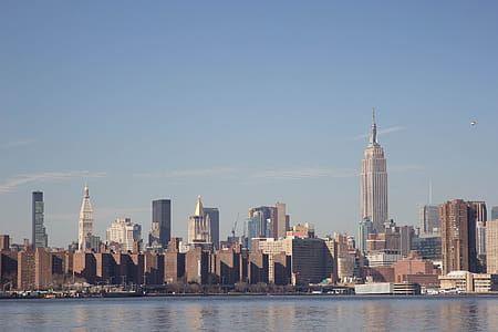 Downtown Manhattan skyline in the daytime thumbnail