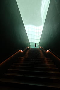 Person Walking on Stairs thumbnail