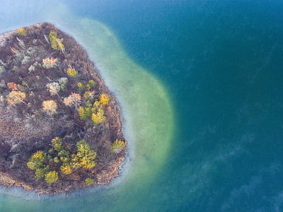 aerial photography of islet thumbnail
