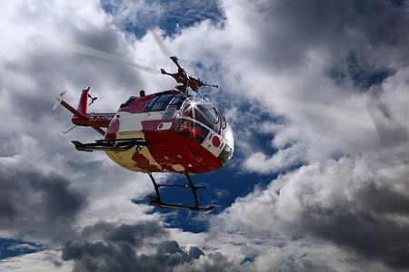 helicopter on sky thumbnail