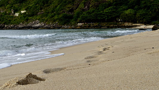 Seashore Near Mountain thumbnail