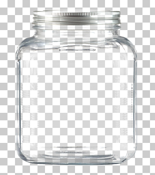 Glass Bottle Jar Transparency and translucency, Glass Jar, empty clear glass jar PNG clipart