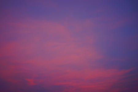 low-angle photography of cloudy sky at golden hour thumbnail