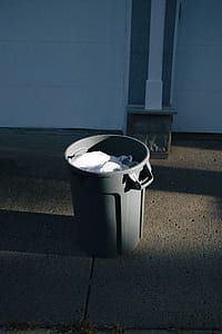 gray plastic garbage container thumbnail