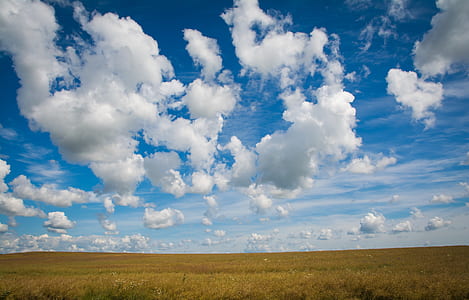 green field and white clouds thumbnail