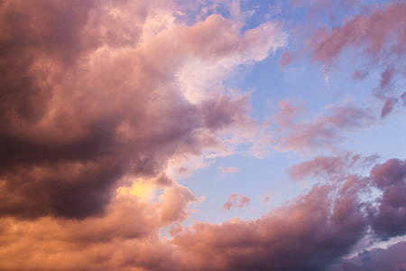 blue sky with white clouds thumbnail