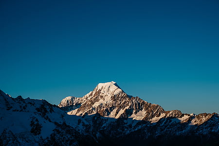 photo of snow coated mountain thumbnail