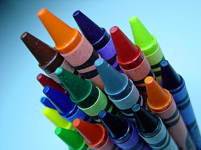 selective focus photography of crayons thumbnail