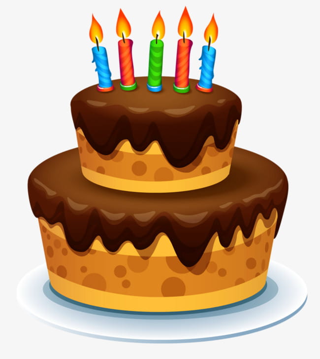 Fifth Birthday Cake Png Clipart Free Cliparts Uihere