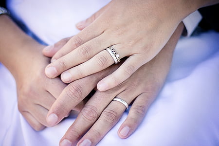 three assorted band rings thumbnail