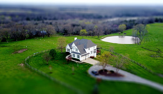 white and black concrete house thumbnail