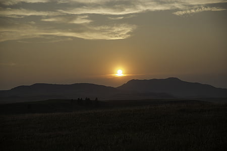 yellow sunrise above mountain thumbnail