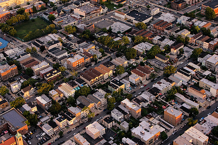 aerial photography of concrete buildings thumbnail