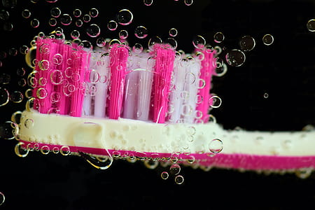 pink and white toothbrush thumbnail