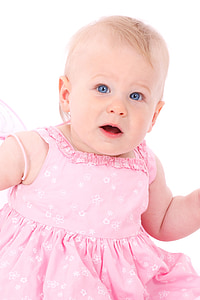 baby wearing pink dress thumbnail