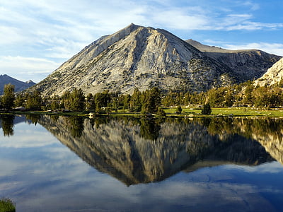 grey mountain near sea thumbnail