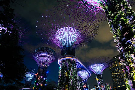 architecture, modernism, night life, night thumbnail