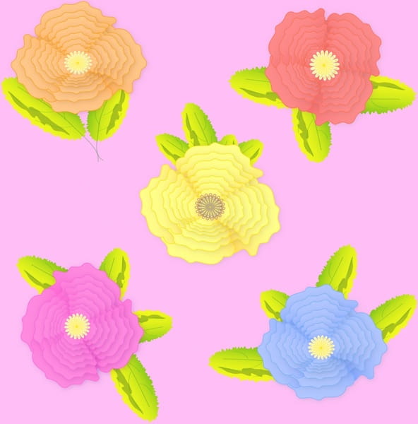 Peonies Svg File Free Graphics Uihere