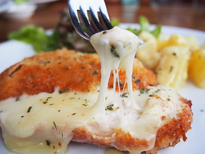 white sauced covered fried meat thumbnail
