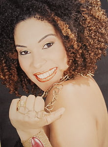 woman wearing link necklace side view photography thumbnail