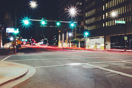 city street at night thumbnail