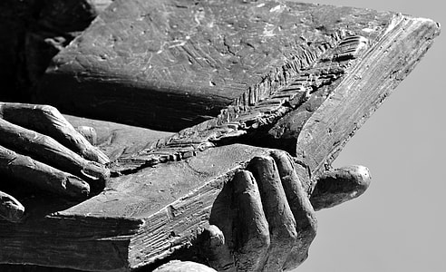 gray book statue thumbnail