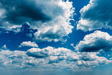 Blue sky and clouds thumbnail