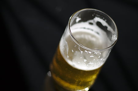 clear highball glass with beer thumbnail