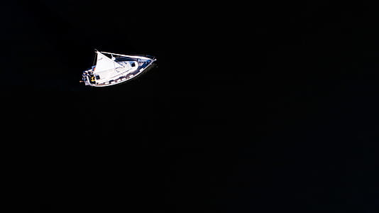 aerial photo of yacht thumbnail