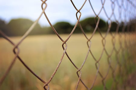field, meadow, rust, fence thumbnail
