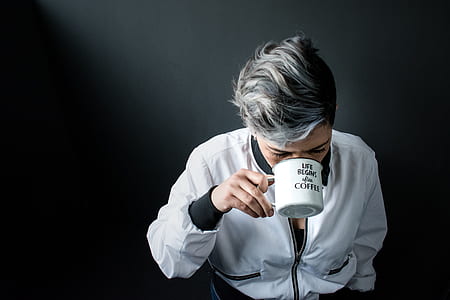 photo of person drinking coffee thumbnail