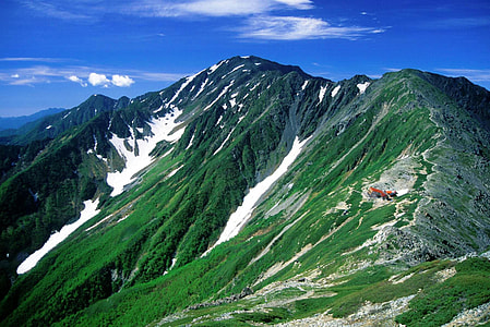 Landscape of Mount Aino in Japan thumbnail