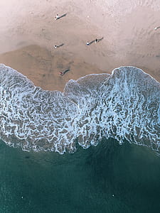 aerial view of seashore thumbnail