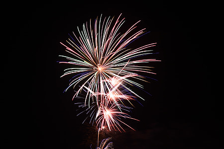 fireworks on sky thumbnail