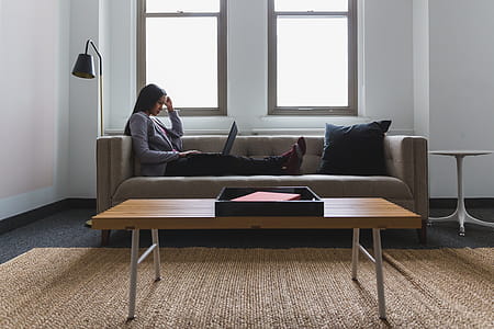 Woman Relaxed Work Photo thumbnail