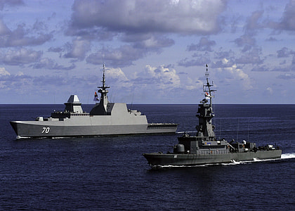 Republic of Singapore Navy's practicing thumbnail