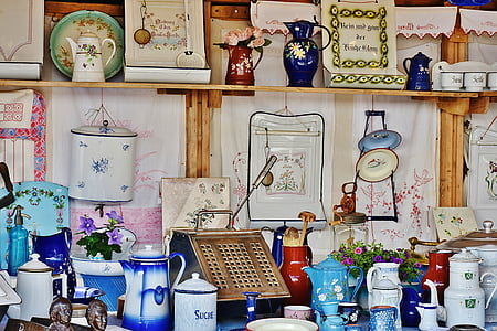 assorted colors and shape of ceramic containers thumbnail